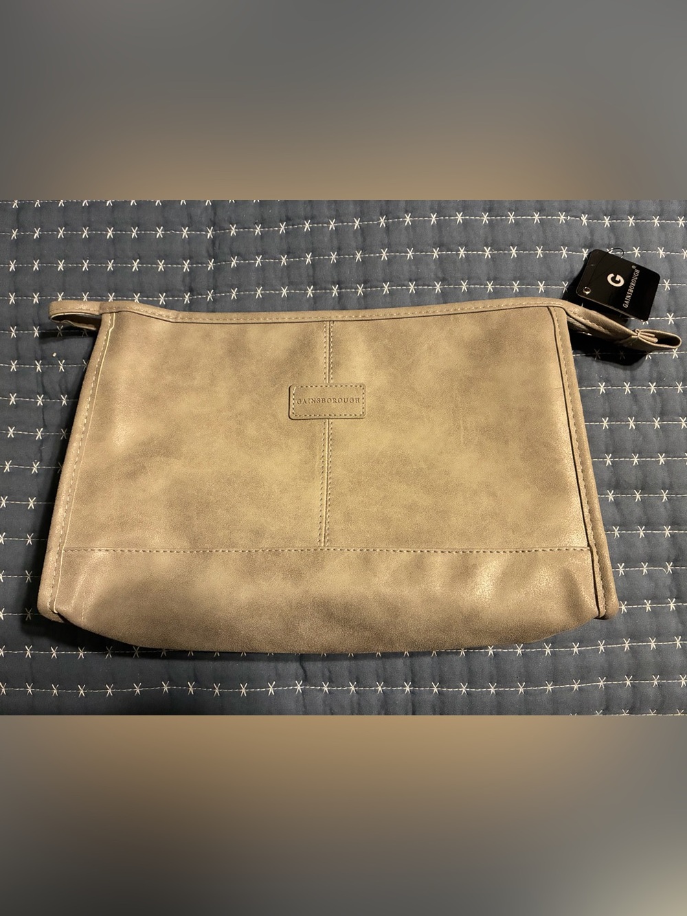 Gainsborough branded zippered pouch or clutch bag